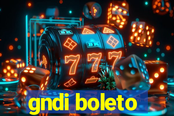 gndi boleto